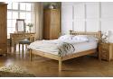 4ft6 Double Worbury Real Oak, Spindle Bed Frame 5