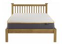 4ft6 Double Worbury Real Oak, Spindle Bed Frame 4