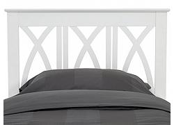 3ft Opal White Wooden Bed Frame 2