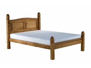 5ft King Size Mexico. Waxed, Strong Pine Bed Frame