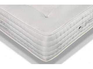 4ft6 double, 2000 pocket spring pocketed sprung mattress.Natural fillings, wool, cashmere.