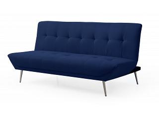 Astra Metal Action Sofa Bed, Clic Clac style - Blue