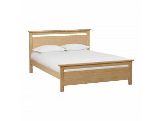 5ft King Size Nero Real Oak Wood Bed Frame