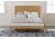 4ft6 Double Welston real oak,solid,strong,wood bed frame.Wooden bedstead 5