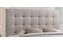 4ft6 Double Nevada Sand Beige Fabric Upholstered Bed Frame 4