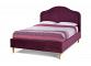 6ft Joyce Mulberry Colour Upholstered Bed Frame 2